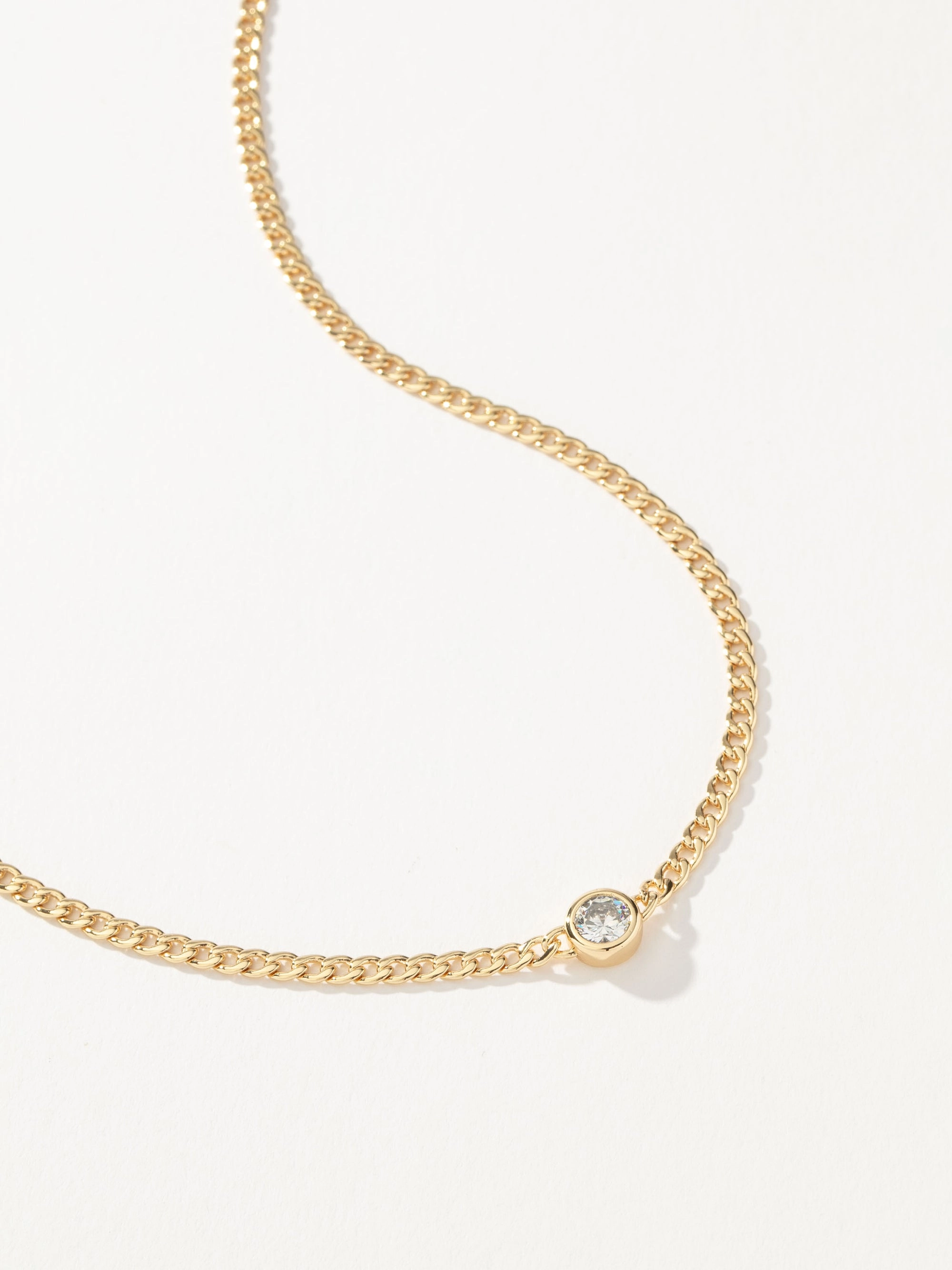 Desire Gem and Chain Necklace