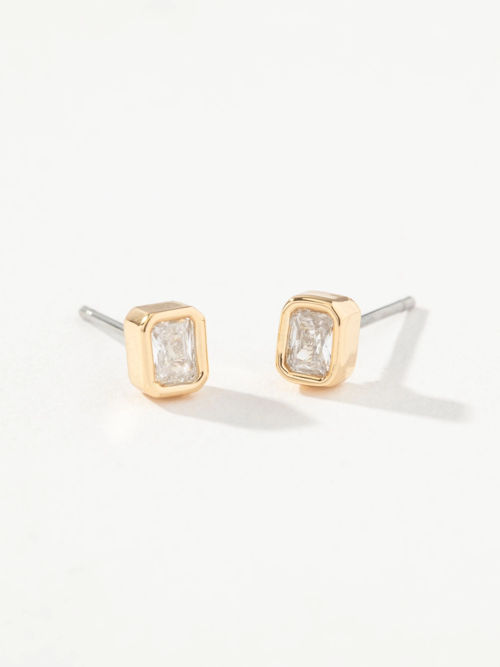 Emerald Stud Earrings