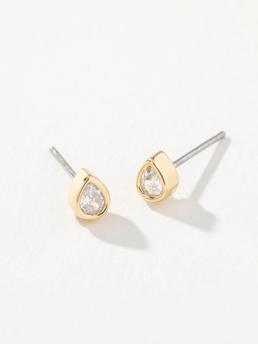Pear Stud Earrings